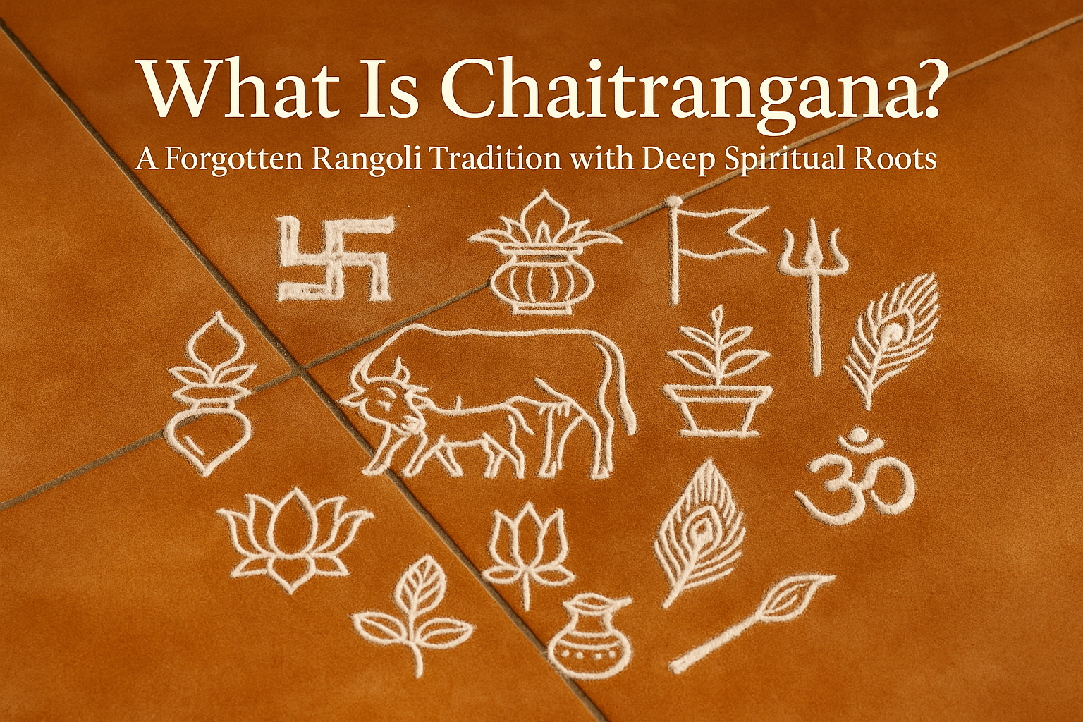 What Is Chaitrangan? A Forgotten Rangoli Tradition with Deep Spiritual Roots