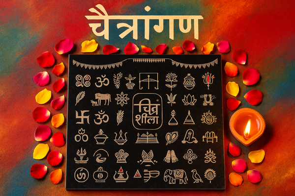 चैत्रांगण म्हणजे काय? चैत्रांगण म्हणजे काय? एक खास रांगोळी परंपरा
