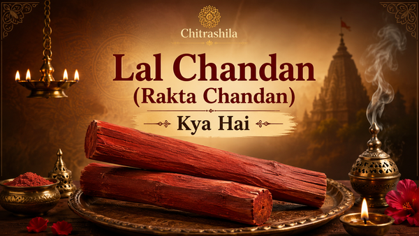 Lal Chandan (Rakta Chandan) Kya Hai — Sacred Significance, Types & Asli Kaise Pehchaanein