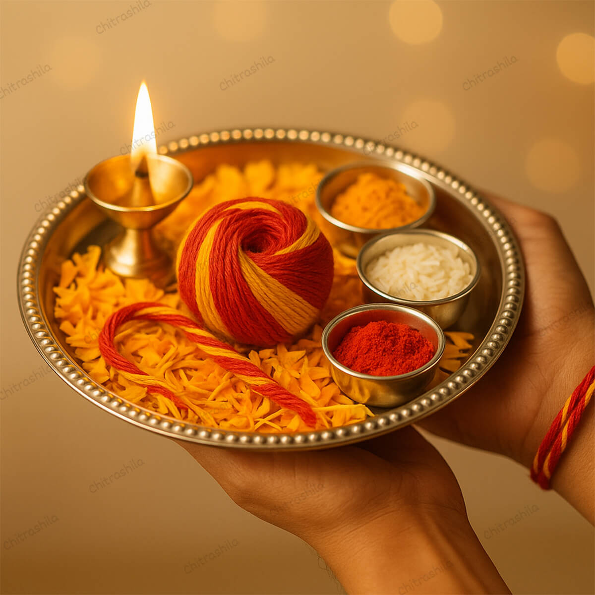 Sacred thread Kalava