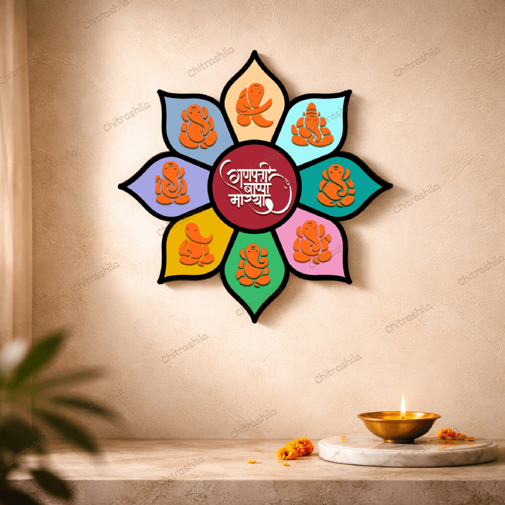Ashtavinayak Wall art