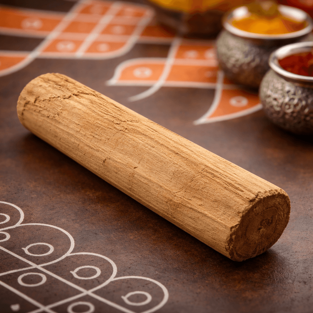 CHITRASHILA® White Sandalwood Stick | upto 2.25 - 2.5 - 3% Oil Content | C - Grade Quality