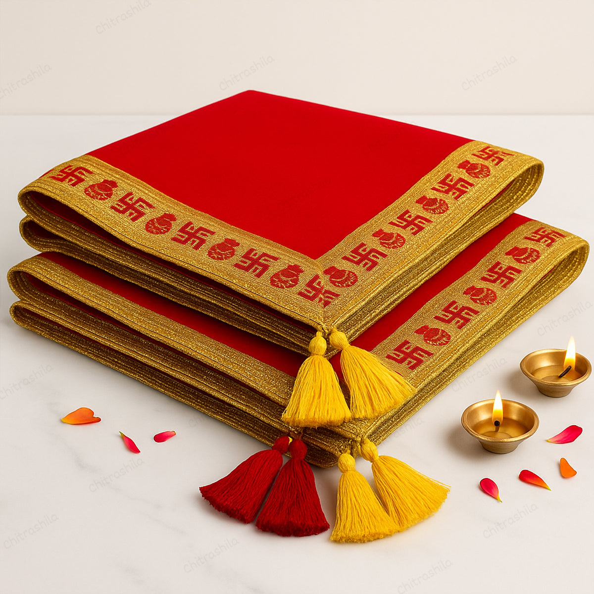 Premium Velvet Pooja Aasan