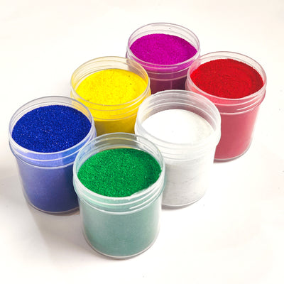 CHITRASHILA® Rangoli Color Powder | Festive Pack of 6