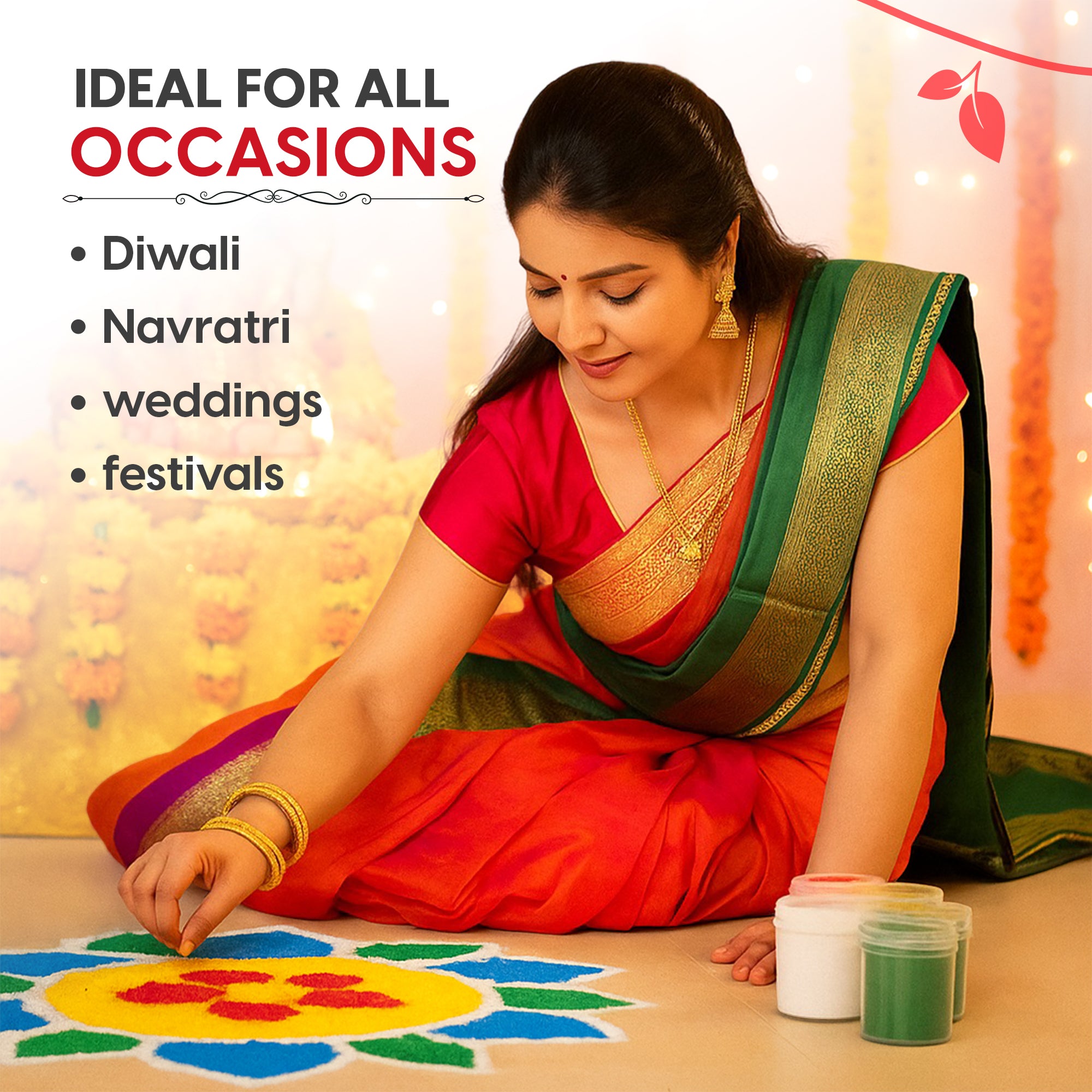 rangoli fine color