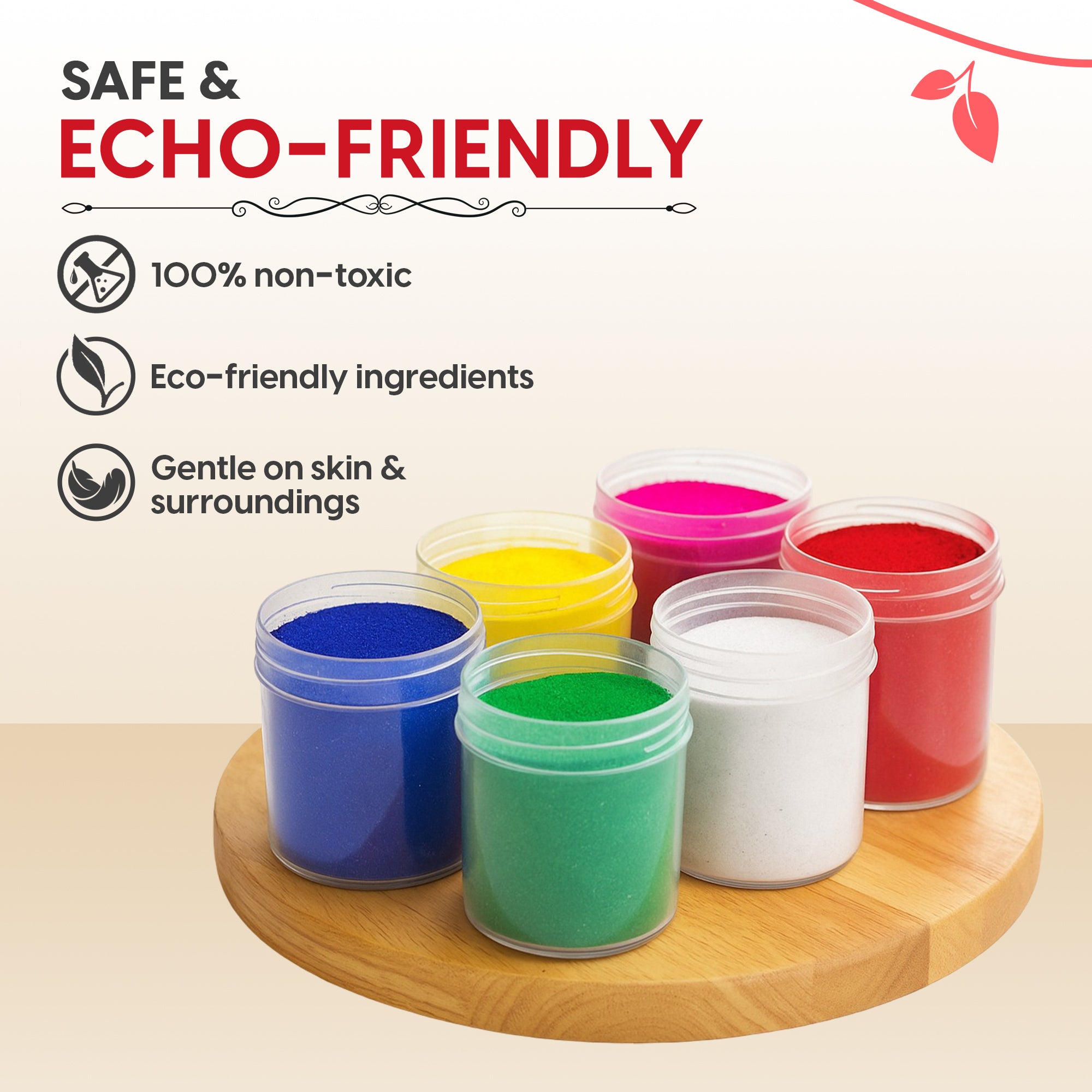 CHITRASHILA® Rangoli Color Powder | Festive Pack of 6