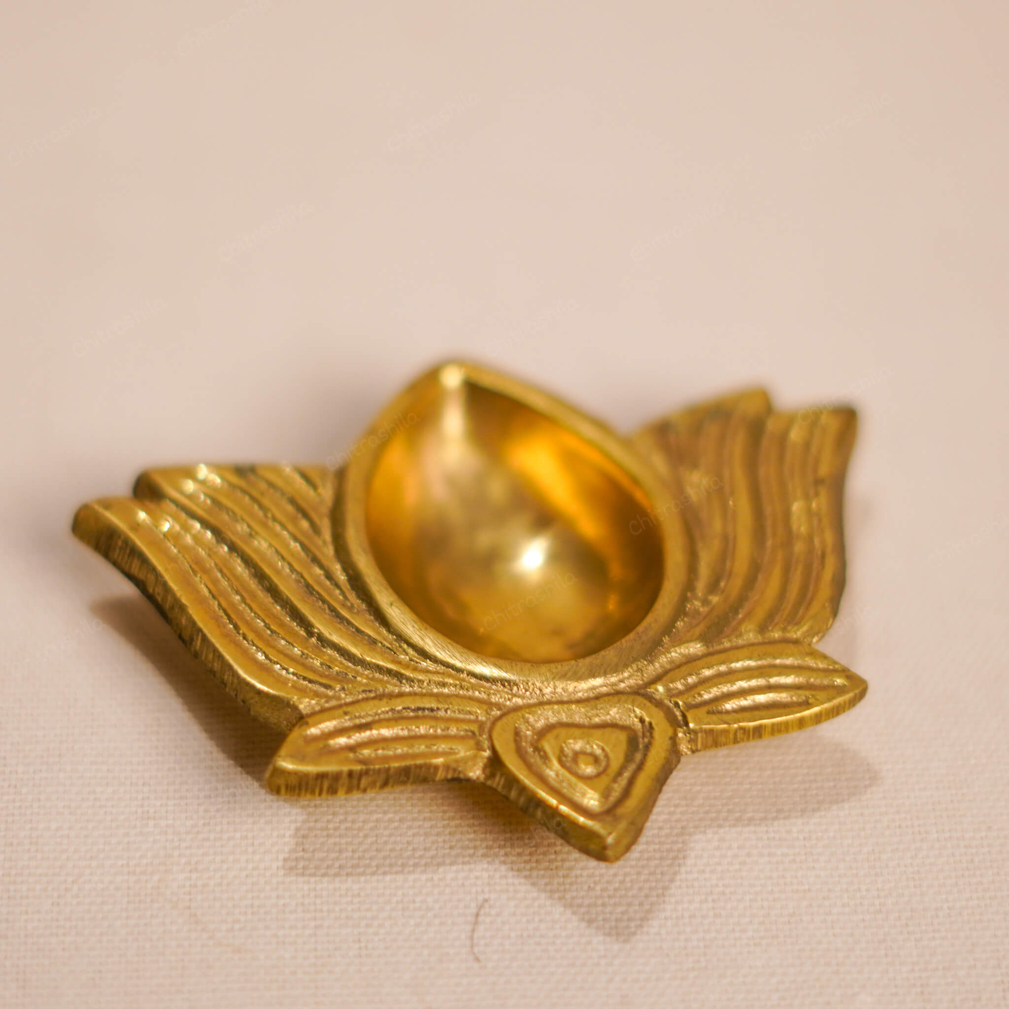 unique brass diya for diwali