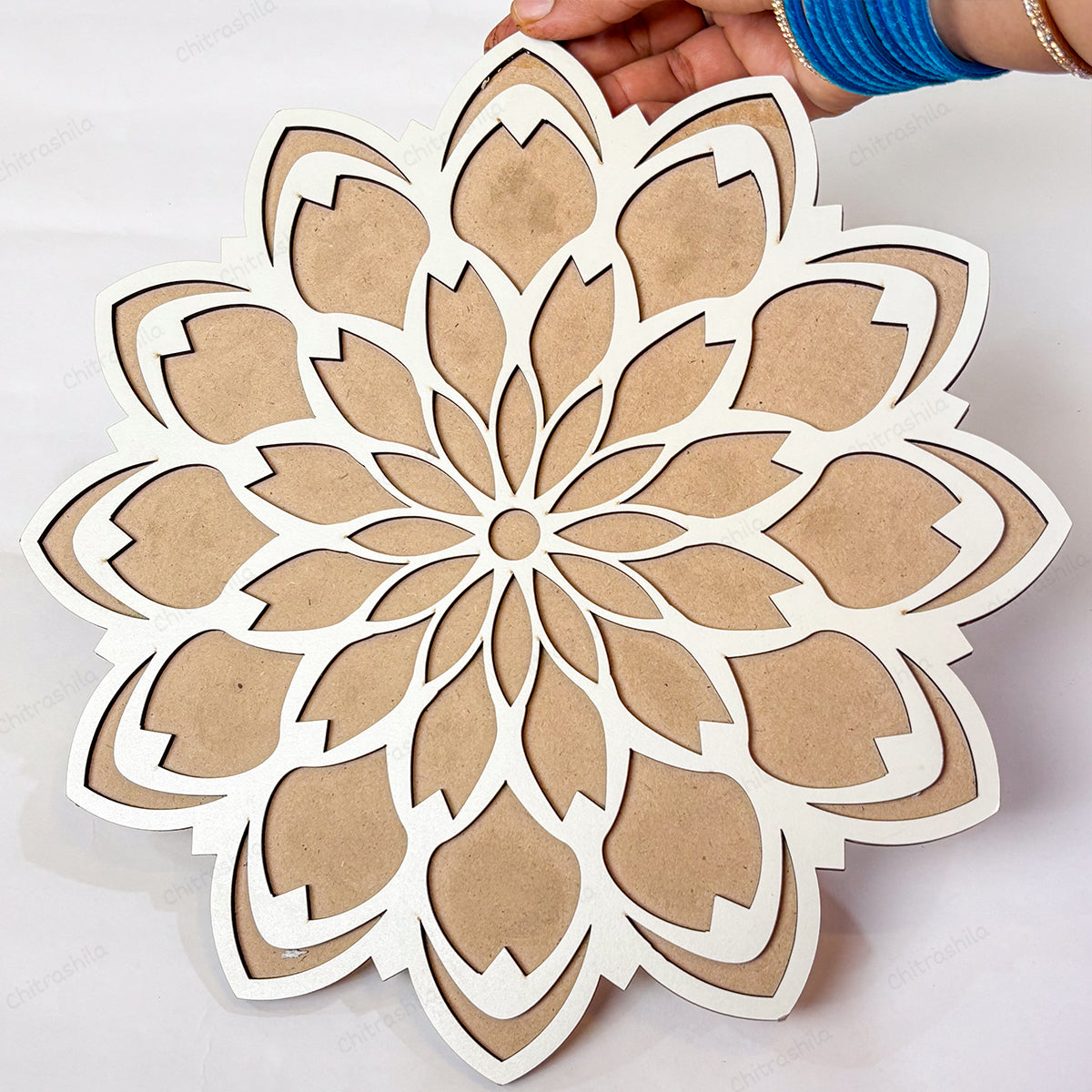 mdf rangoli design