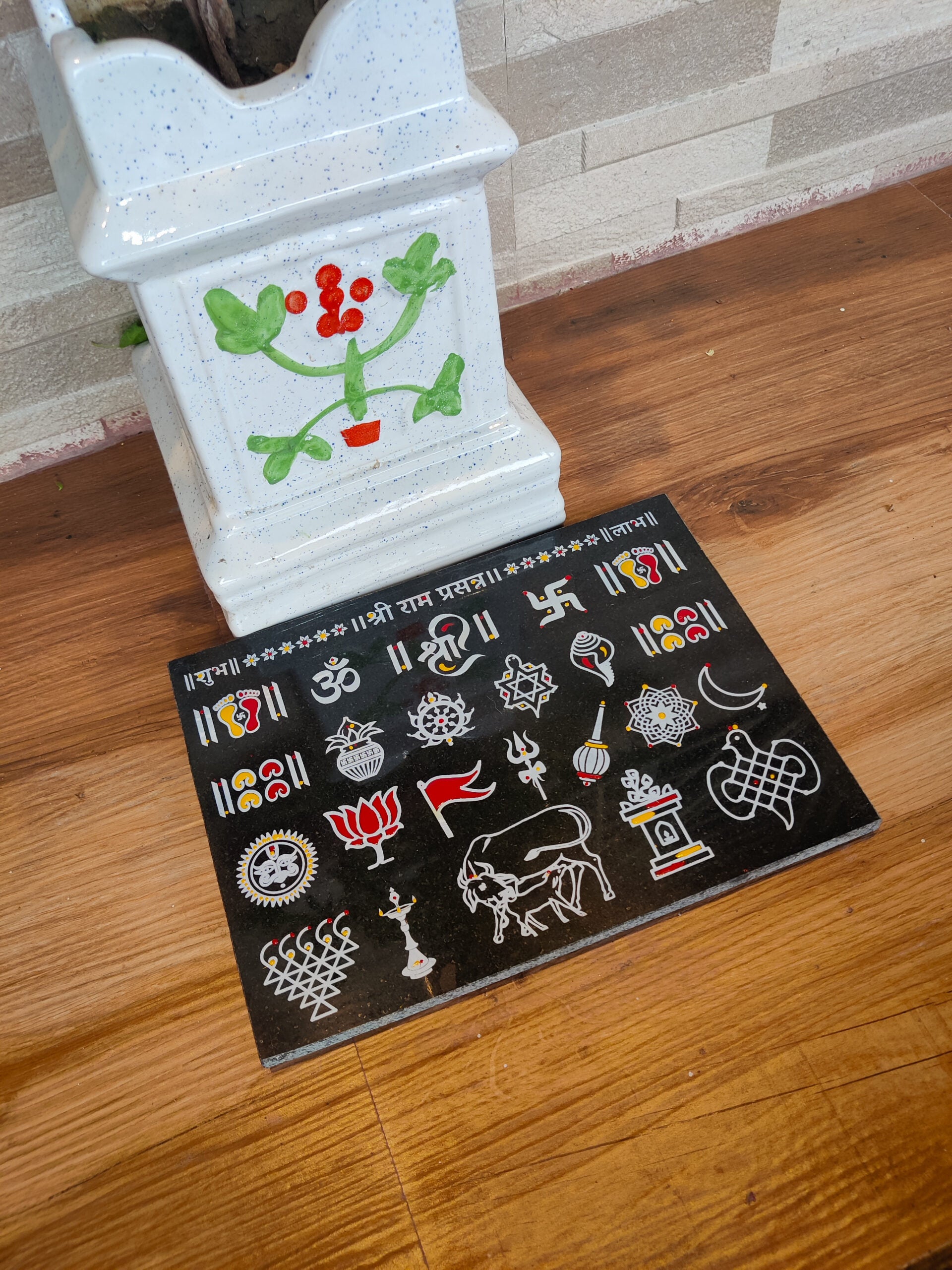 granite printed rangoli
