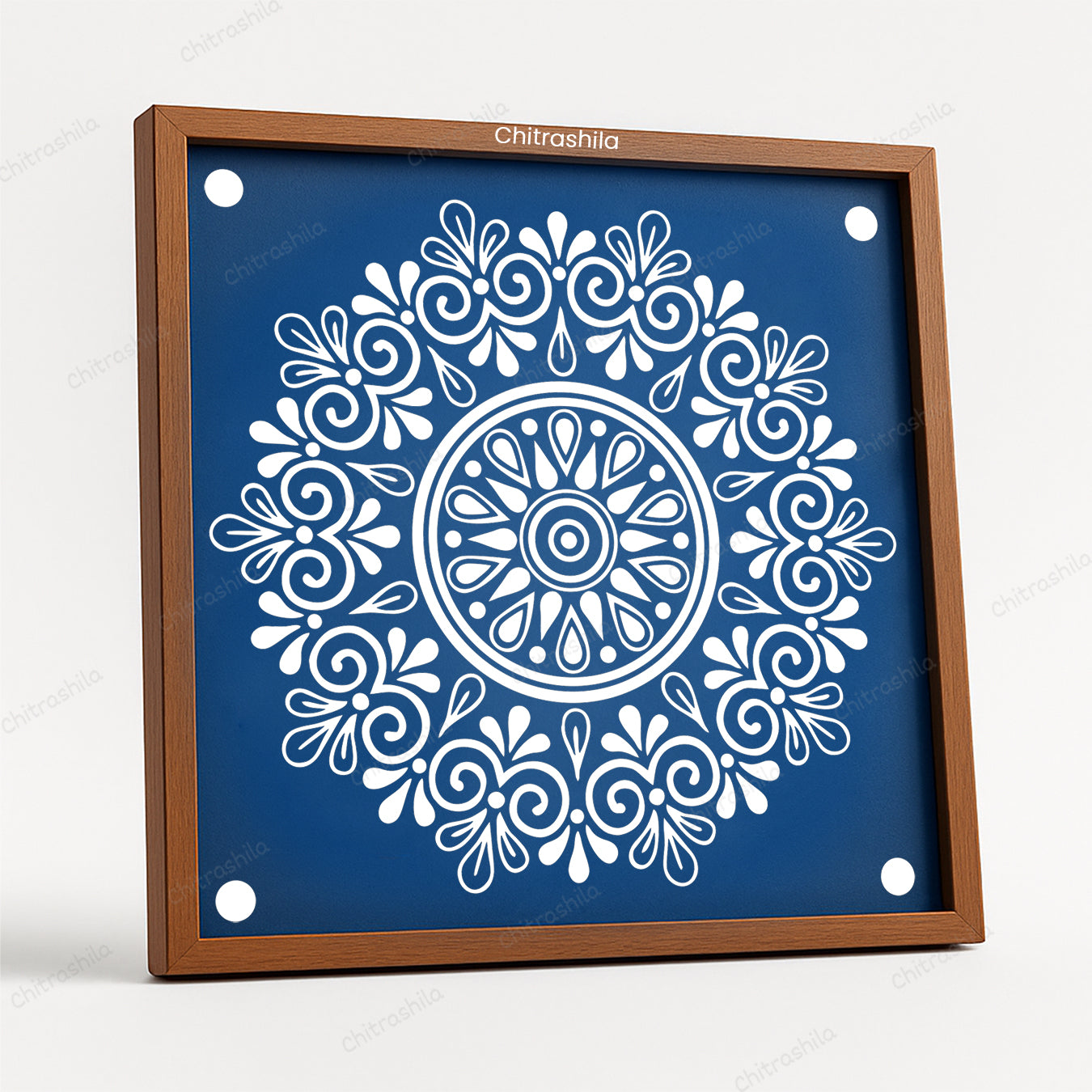 Lotus Flower Mandala Rangoli Stencil - Kamal Mandala Design (WS-90)
