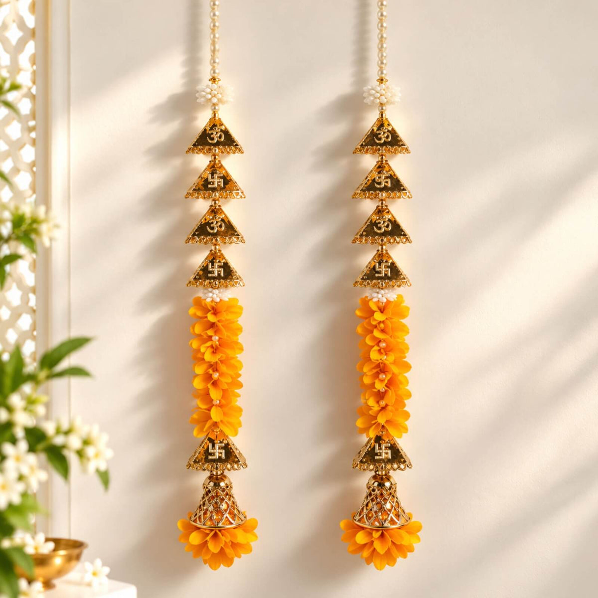 Classic handmade decorative latkan — elegant door hanging for home