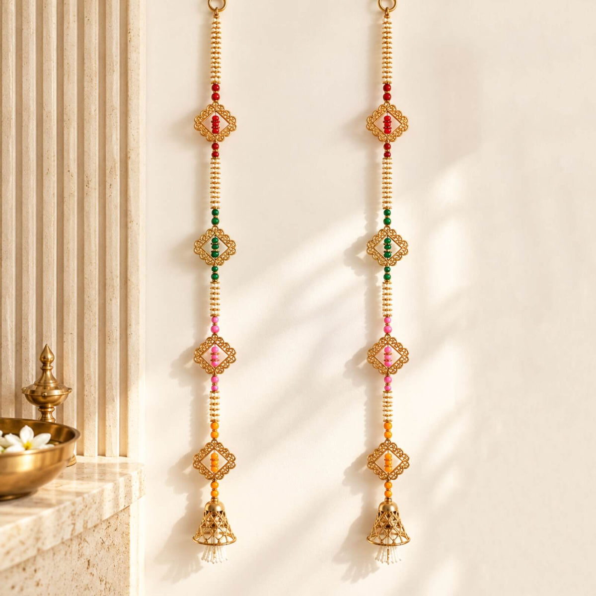 Luxe handmade decorative latkan — premium festive door hanging