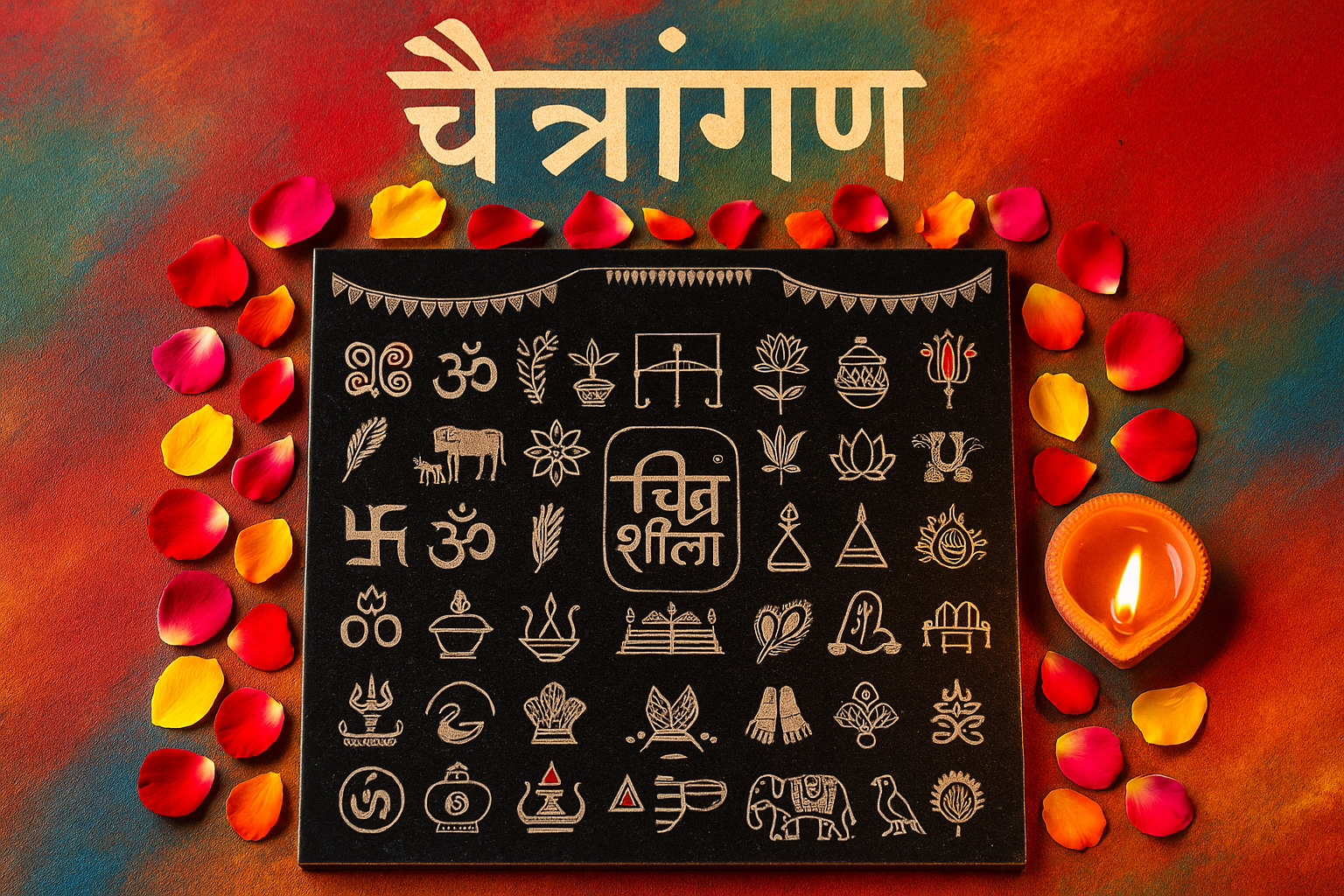 चैत्रांगण म्हणजे काय? चैत्रांगण म्हणजे काय? एक खास रांगोळी परंपरा