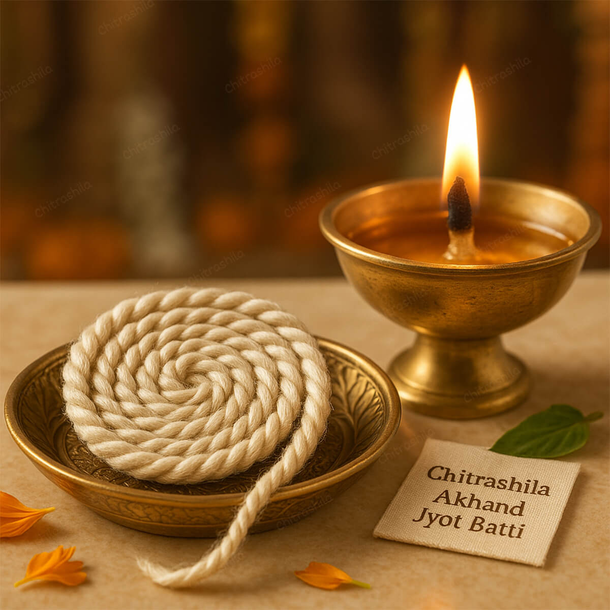 Cotton akhand jyot