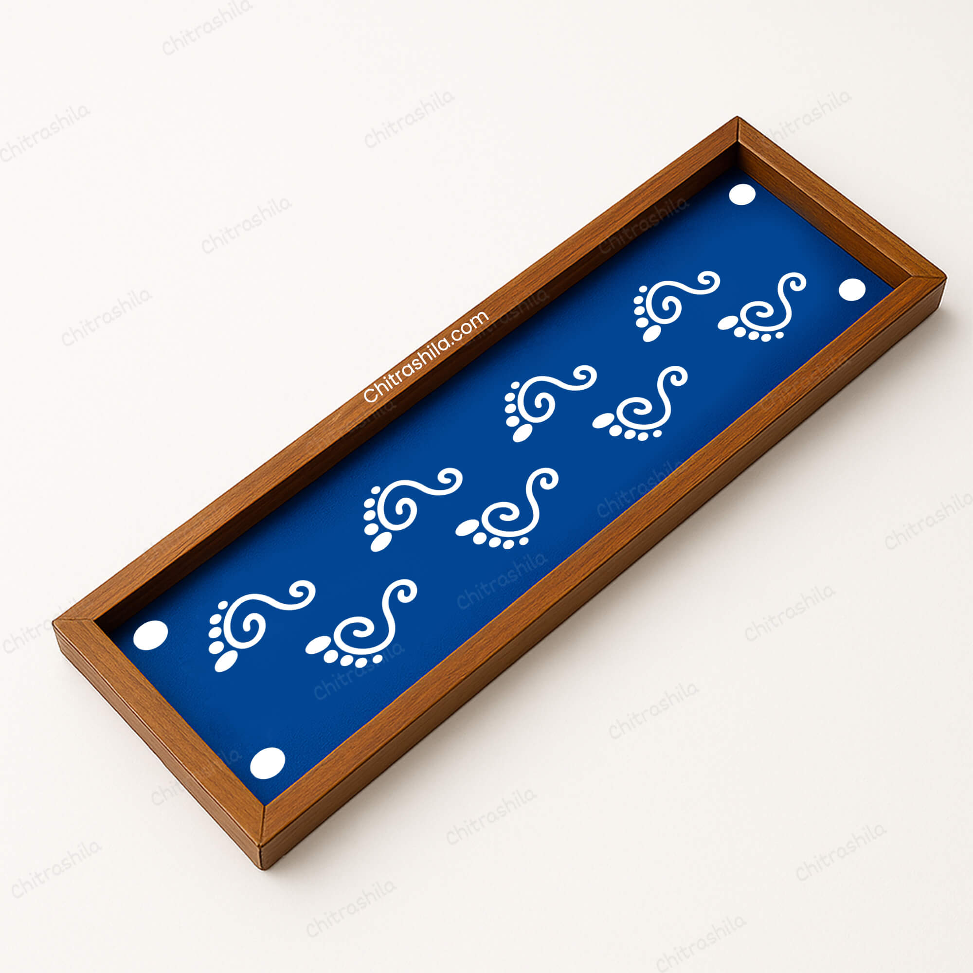 Lakshmi Border Wooden Rangoli Stencil