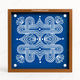 CHITRASHILA® Padi Kolam Wooden Rangoli Stencils 10X10 inches (WS-07)