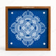 CHITRASHILA® Padi Kolam Wooden Rangoli Stencils 10X10 inches (WS-09)