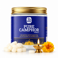 CHITRASHILA® Pure Camphor Tablets - Natural for Daily Pooja & Festival Rituals