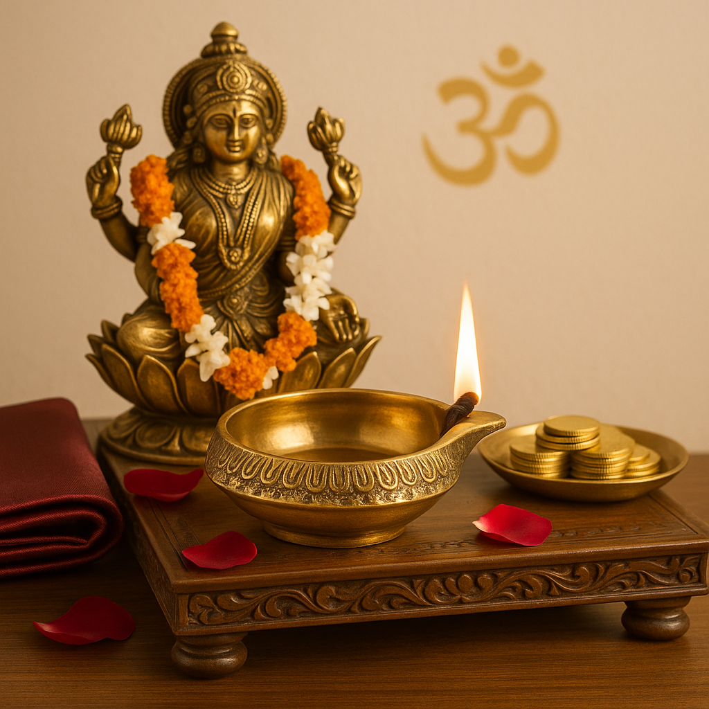 gold Antique Finish diyas 