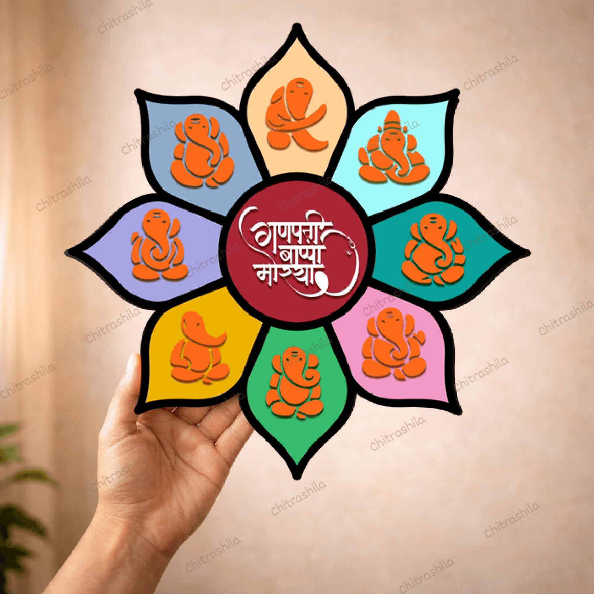 Ashtavinayak painting 