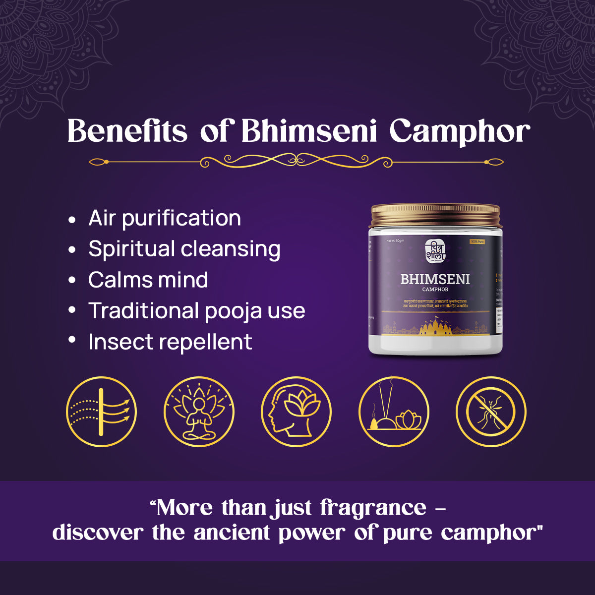 pure Bhimseni Camphor