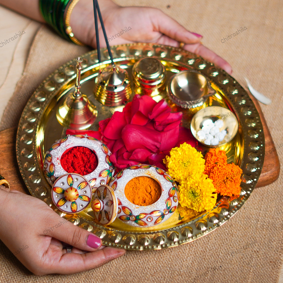Pooja Aarti Thali 