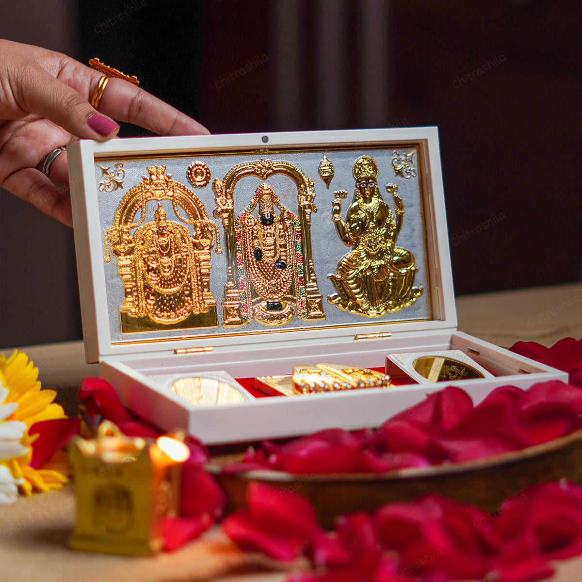 Venkatesh god pocket temple
