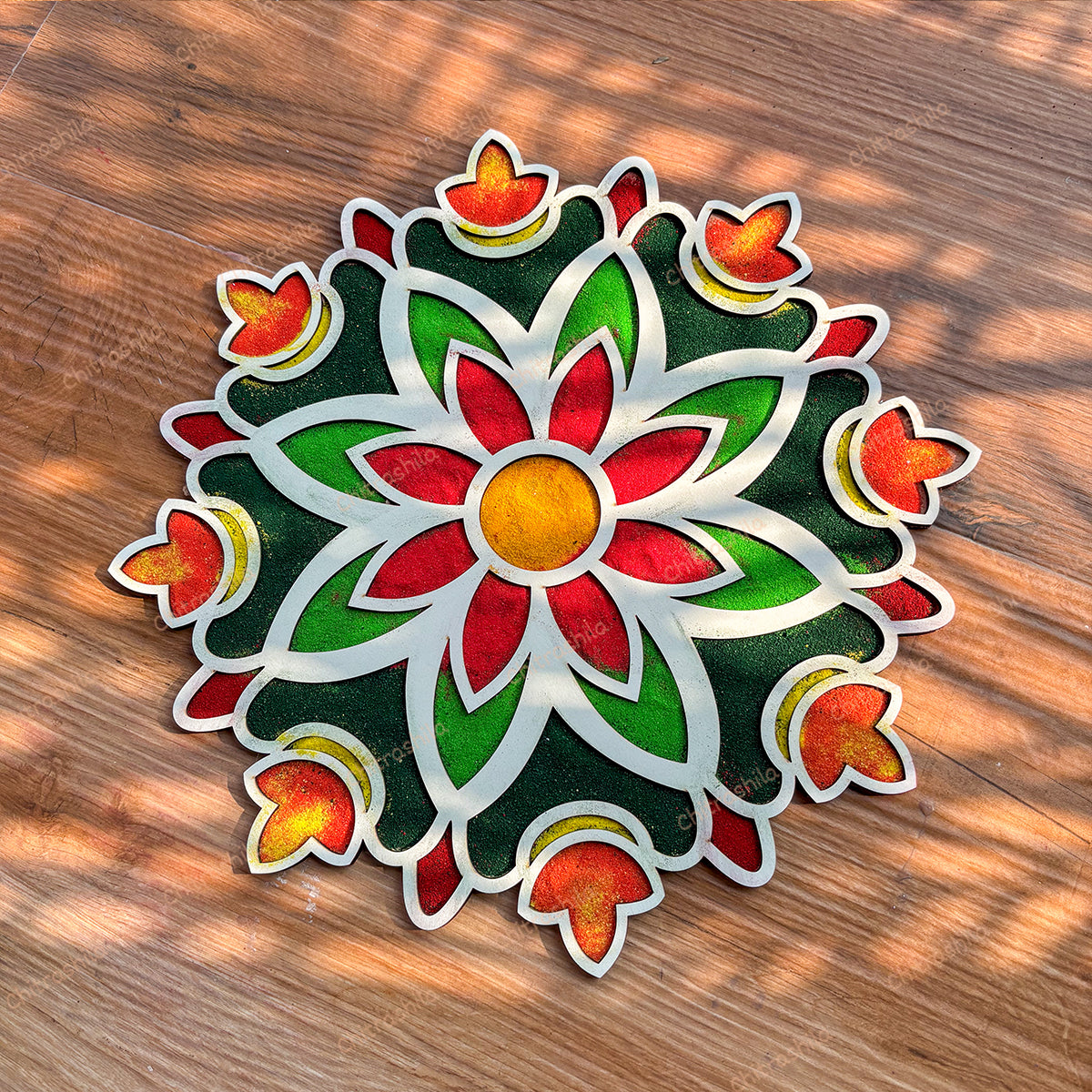 mdf rangoli