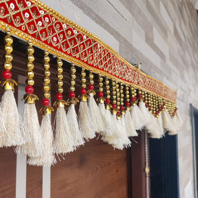 CHITRASHILA® Delicate Minimal Toran for Door Entrance, Premium for Main Entrance - Toran110