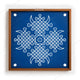 CHITRASHILA® Kambi Kolam Line Design Rangoli Stencil 10x10 Inches (WS‑20)