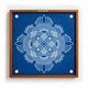 CHITRASHILA® Padi Kolam 2-Step Design Rangoli Stencil 10x10 Inches (WS‑21)