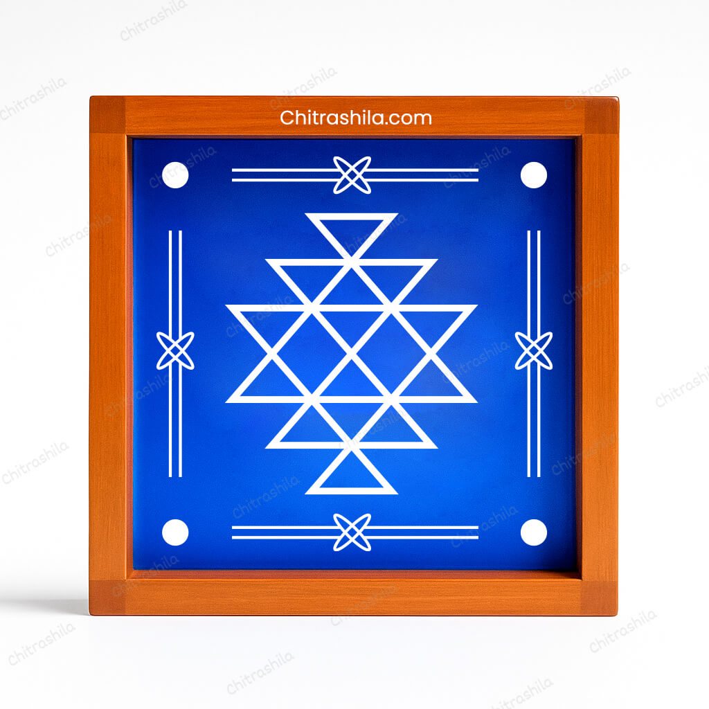 Kuber Kolam Wooden Rangoli Stencil