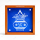 CHITRASHILA® Kalash Wooden Rangoli Stencil 5x5 Inches (WA-12)