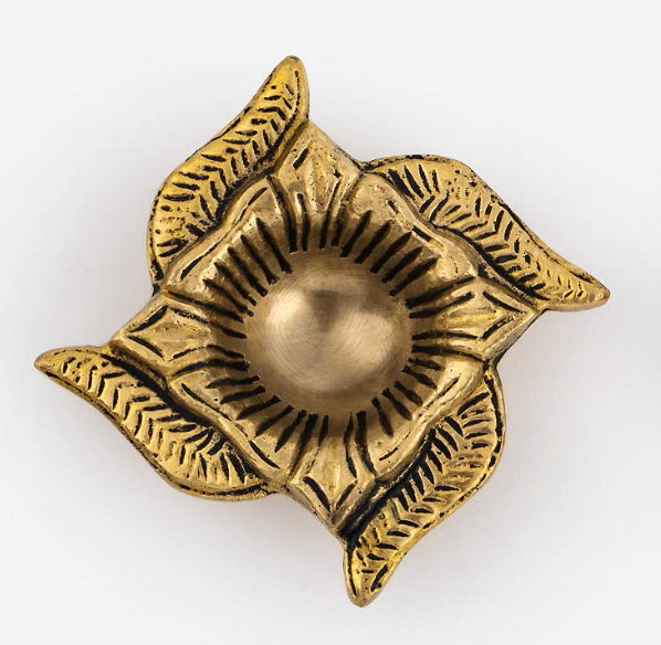 Swastik diya for diwali