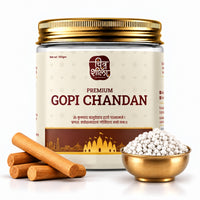 CHITRASHILA® Pure Gopi Chandan Sacred Vaishnav Tilak for Daily Pooja, Meditation & Temple Rituals