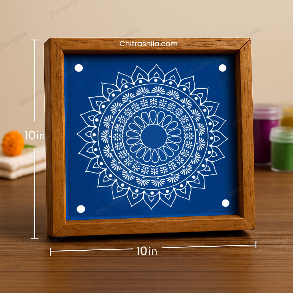 Wooden Rangoli Stencil
