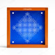 CHITRASHILA® Small Delicate Pattern Kolam Rangoli Stencil – 5x5 Inches (WA-40)