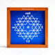 CHITRASHILA® Shree Laxmi Yantra Wooden Rangoli Stencil 5x5 Inches (WA-06)