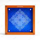 CHITRASHILA® Miniature Lotus Pattern Rangoli Stencil – 5x5 Inches (WA-43)