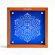 CHITRASHILA® Petite Floral Art Rangoli Stencil – 5x5 Inches (WA-42)