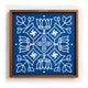 CHITRASHILA® Lotus Swastik Wooden Kolam Stencil | Reusable Rangoli Stencil 10×10 Inch (WS-54)