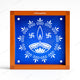 CHITRASHILA® Mandala Diya Rangoli Stencil – 5x5 Inches (WA-24)