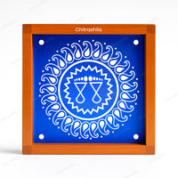CHITRASHILA® Geometric Padma Mandala Stencil – 5x5 Inches (WA-30)