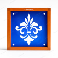 CHITRASHILA®  Contemporary Pattern Design 3 Rangoli Stencil – 5x5 Inches (WA-39)