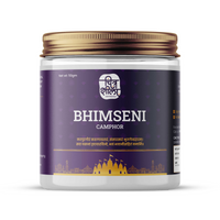 CHITRASHILA® Bhimseni Camphor - Pure & Natural for Puja, Aromatherapy & Air Purification