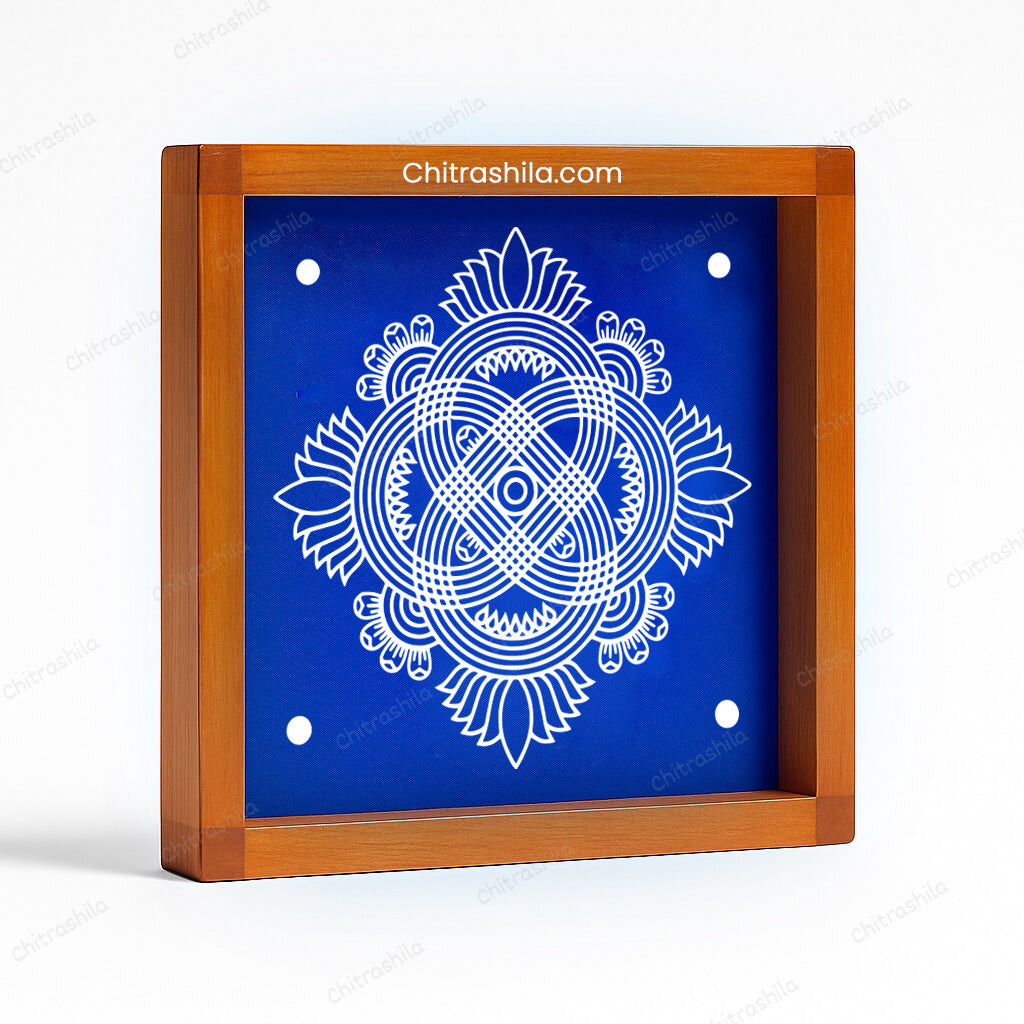 Kolam Rangoli Stencil