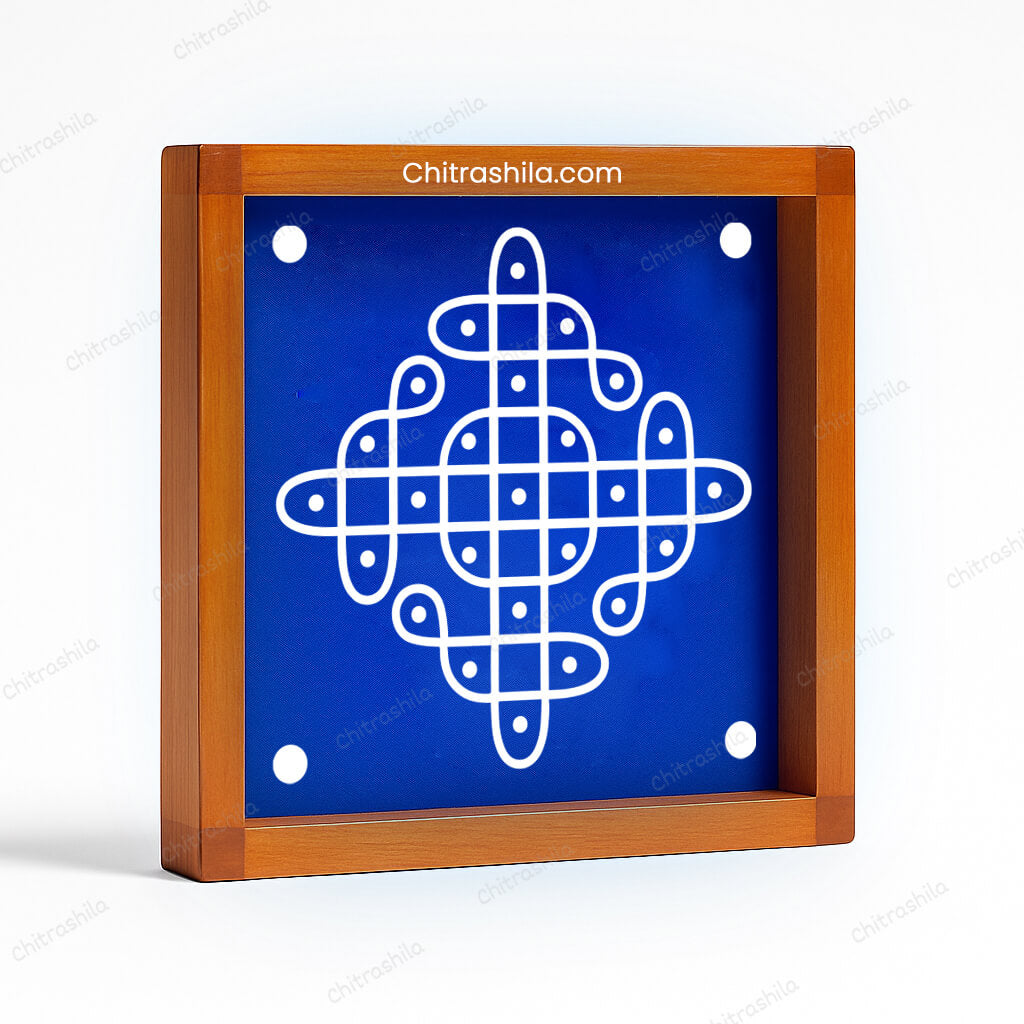 Kolam Rangoli Stencil