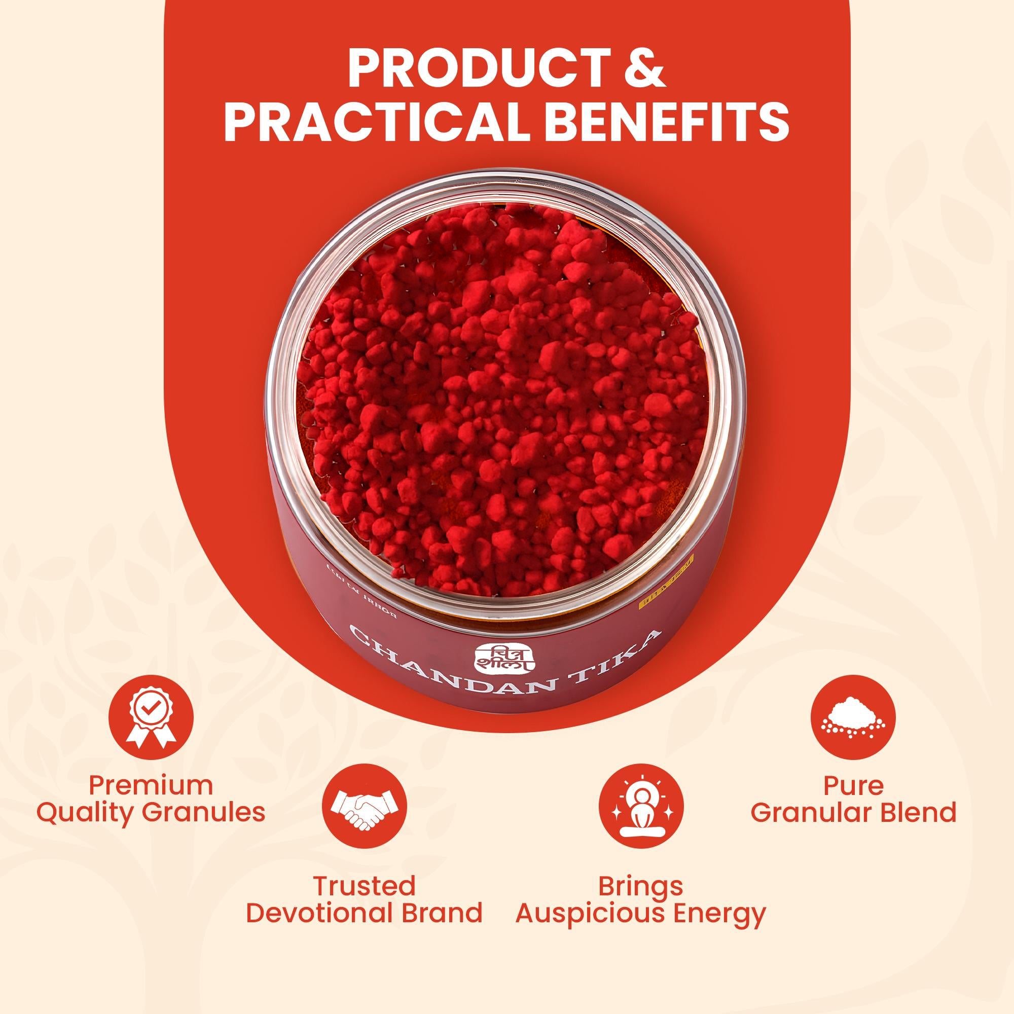 red chandan tika